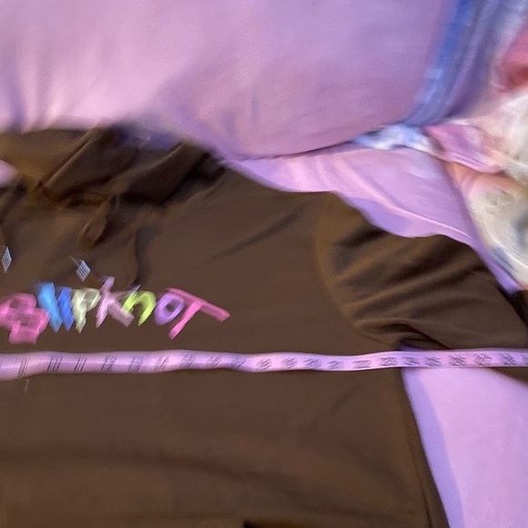 Slipknot Rainbow Cartoon Hoodie Band Members Logo Cute Funny Hooded Sweatshirt - Picture 6 of 6